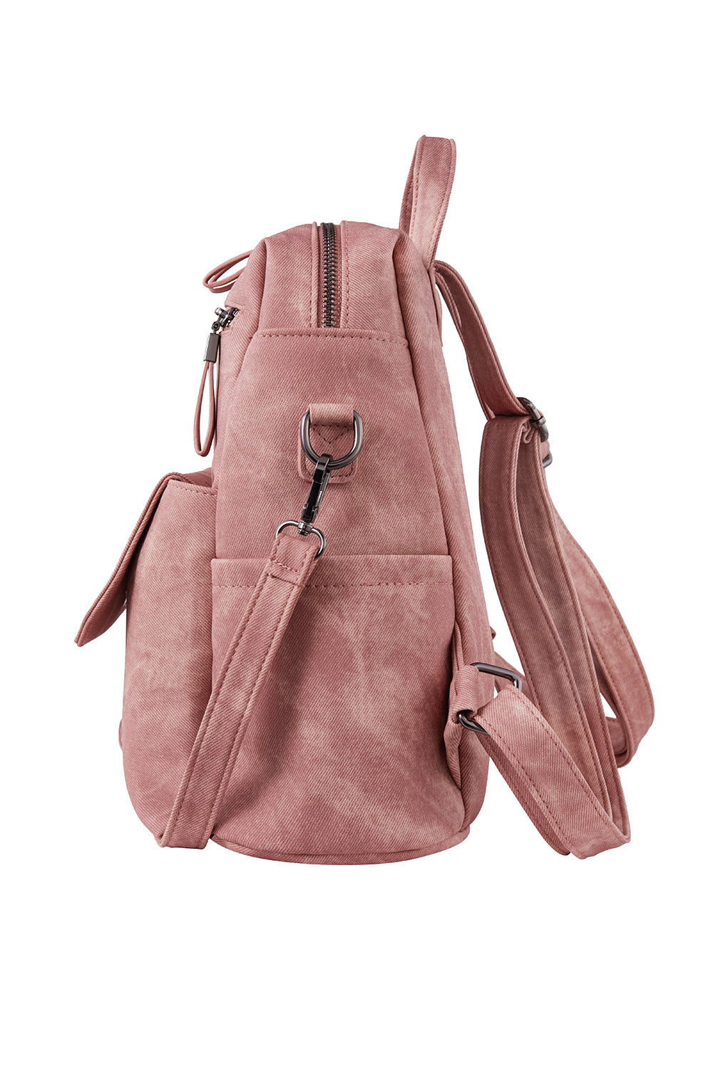 Vintage PU Leather Backpack