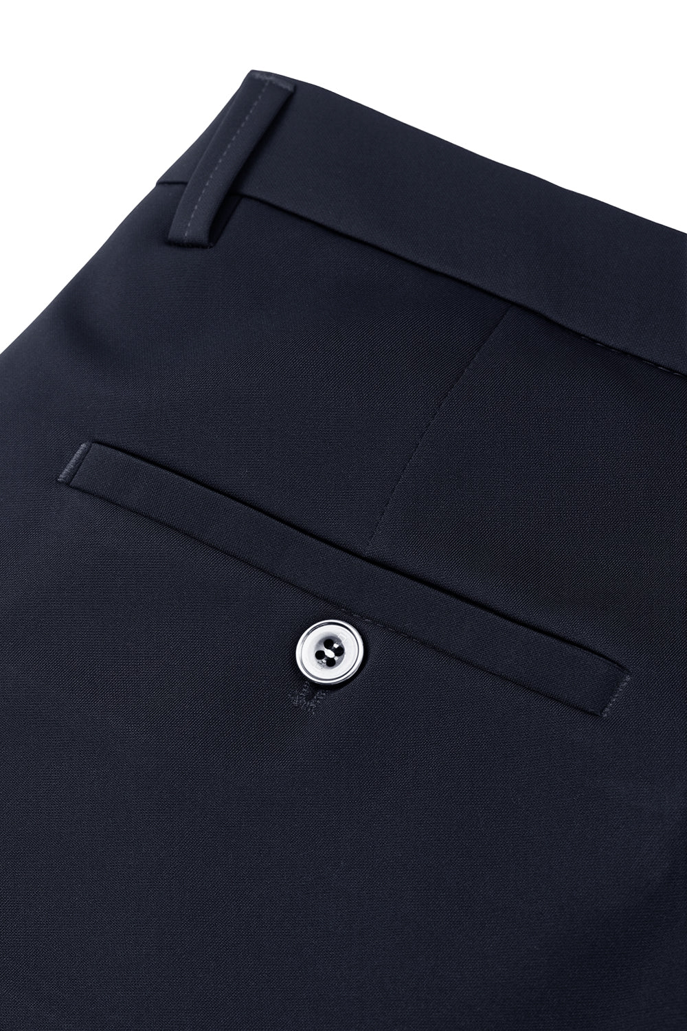 Casual Trousers in Loose Style with Hanging Sense