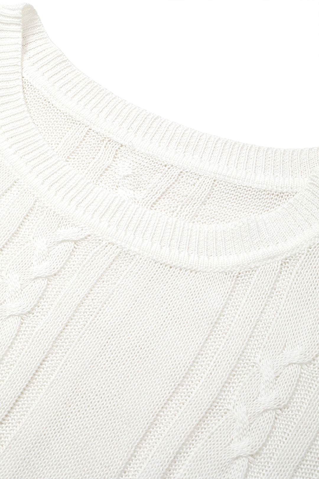Asymmetric Knitted Drop Shoulder Jumper