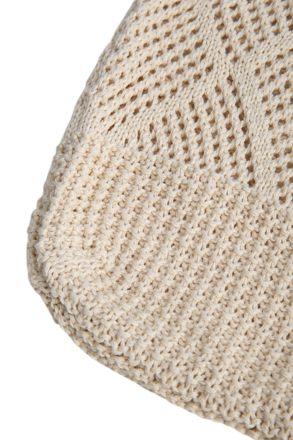 Knitted Shoulder Bag Hollow Tote Bag Handbag