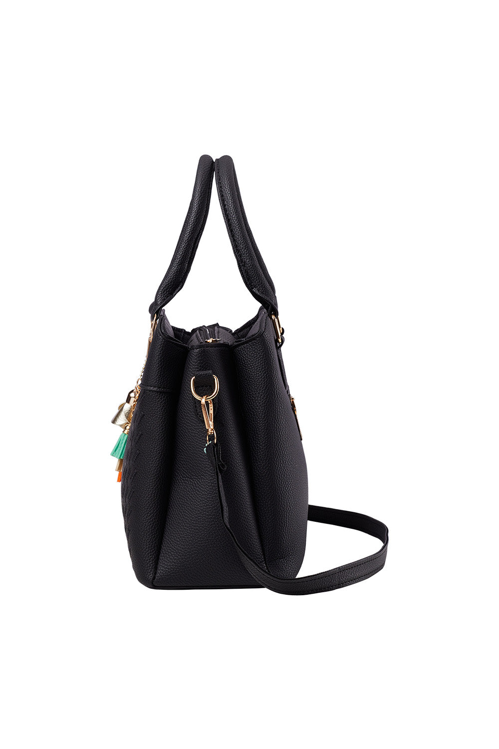 Large-capacity Tote Shoulder Bag with PU Leather
