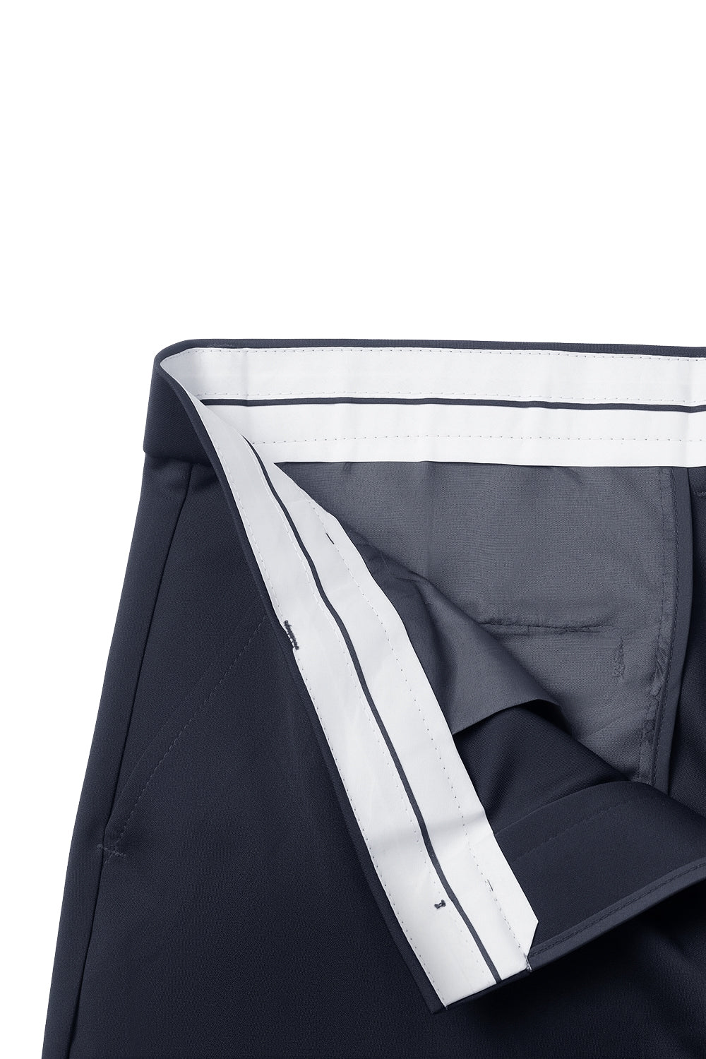 Casual Trousers in Loose Style with Hanging Sense