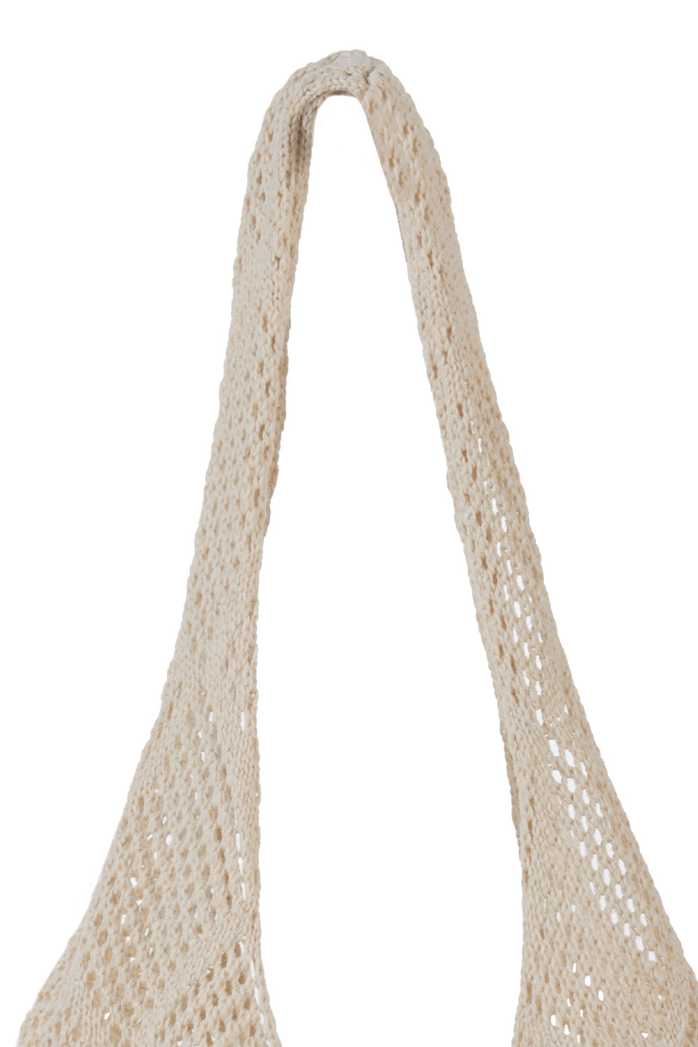 Knitted Shoulder Bag Hollow Tote Bag Handbag