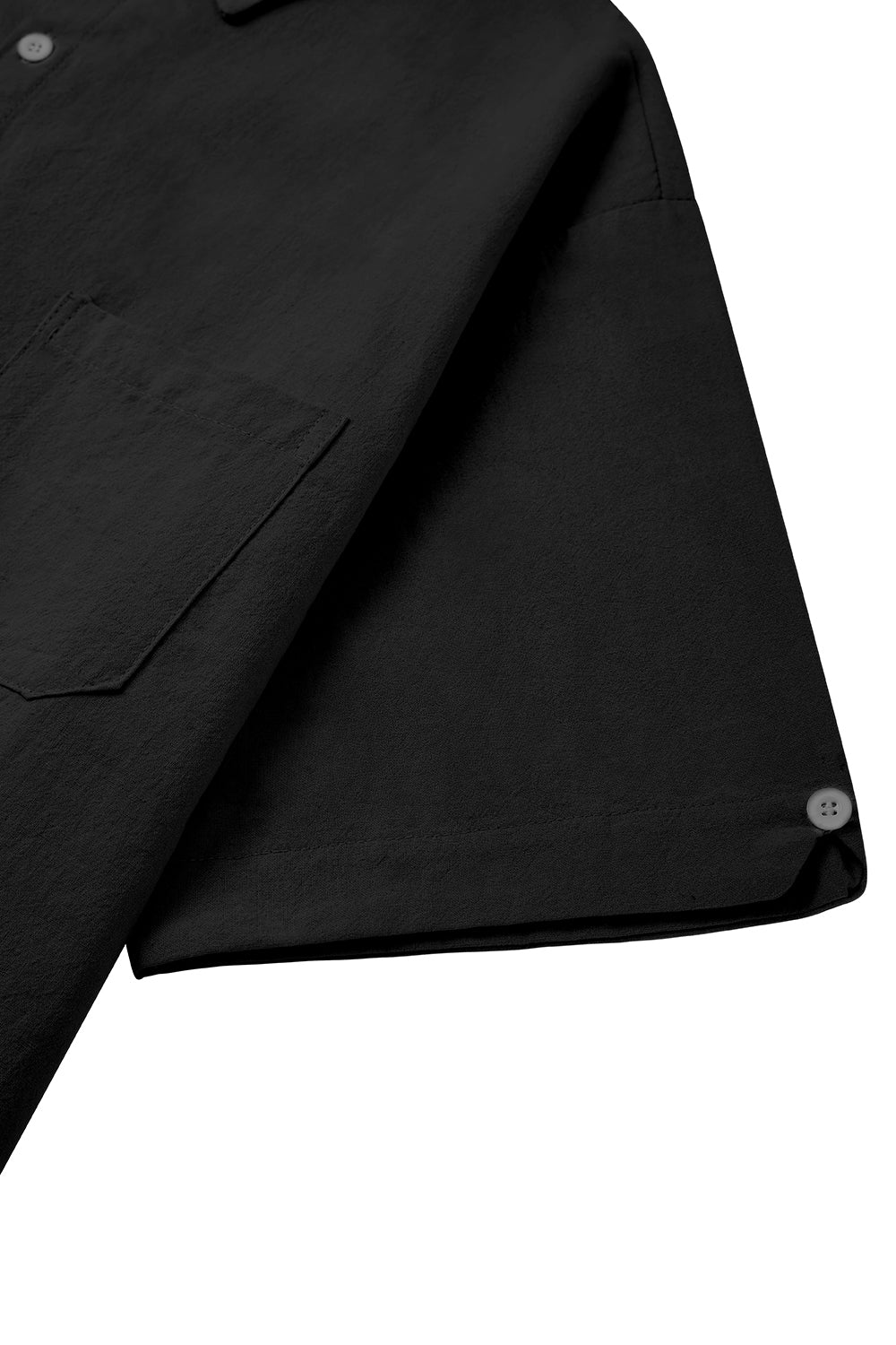 Men's Cotton Short sleeve Shirt in Solid Color