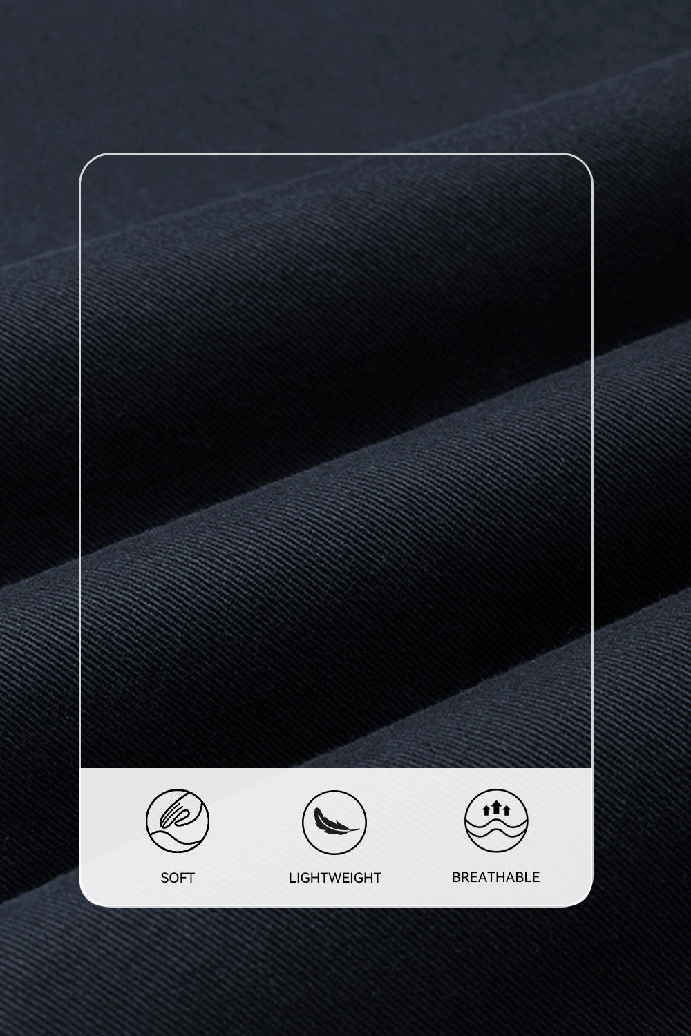 Straight Leg Chinos Trousers for Business Casual