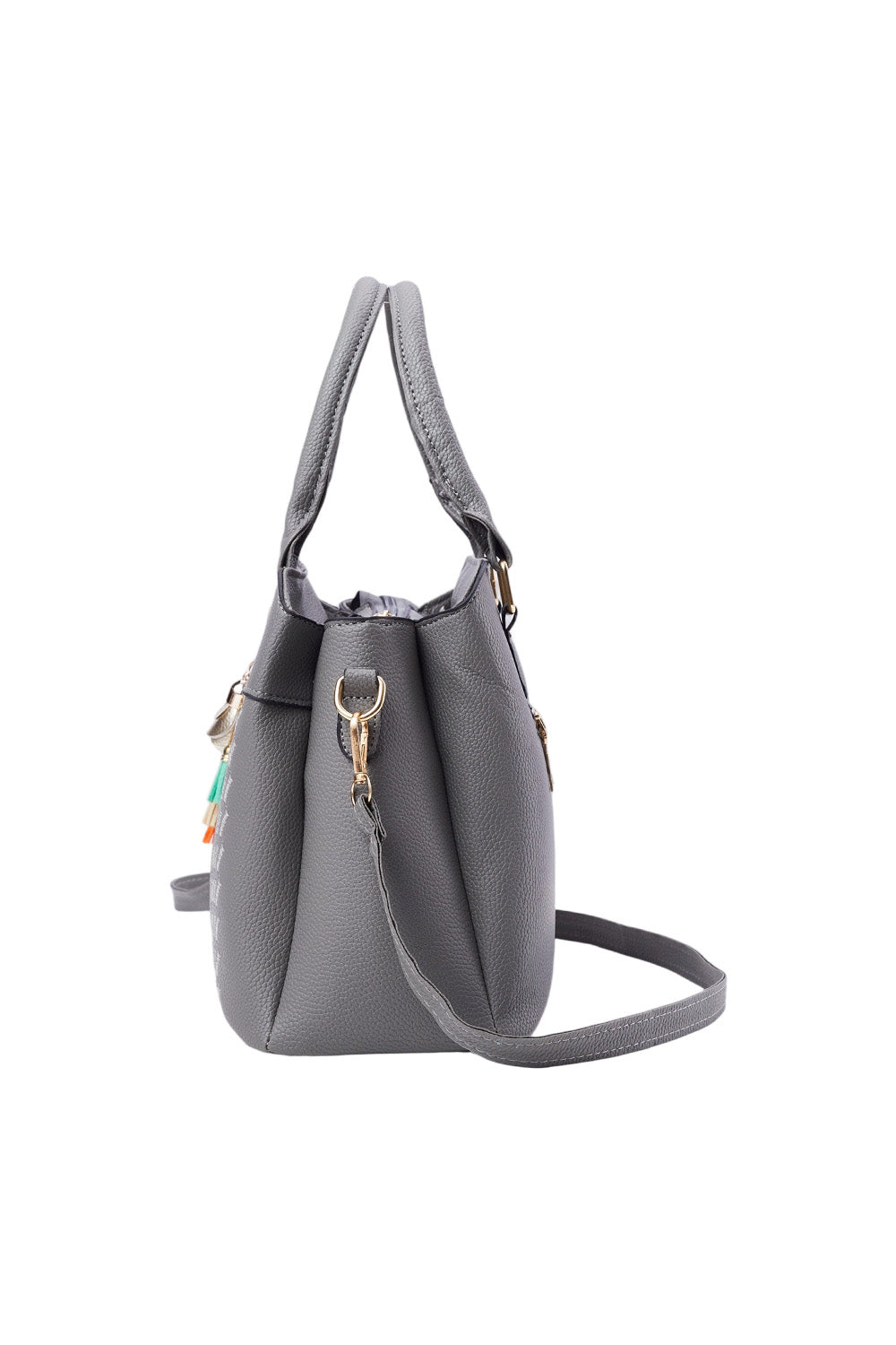 Large-capacity Tote Shoulder Bag with PU Leather