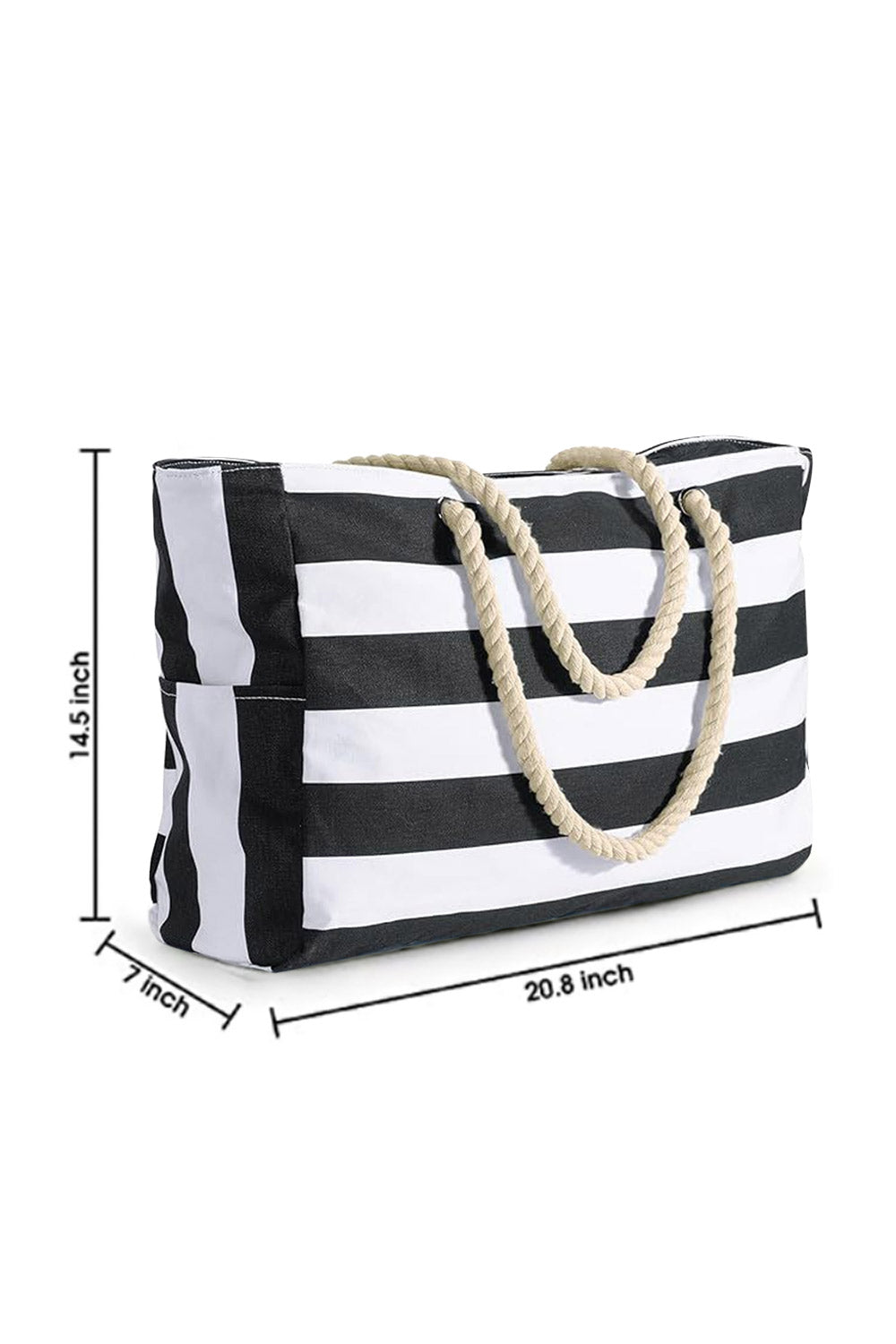 Polyester Large Capacity Tote Bag Beach Bag