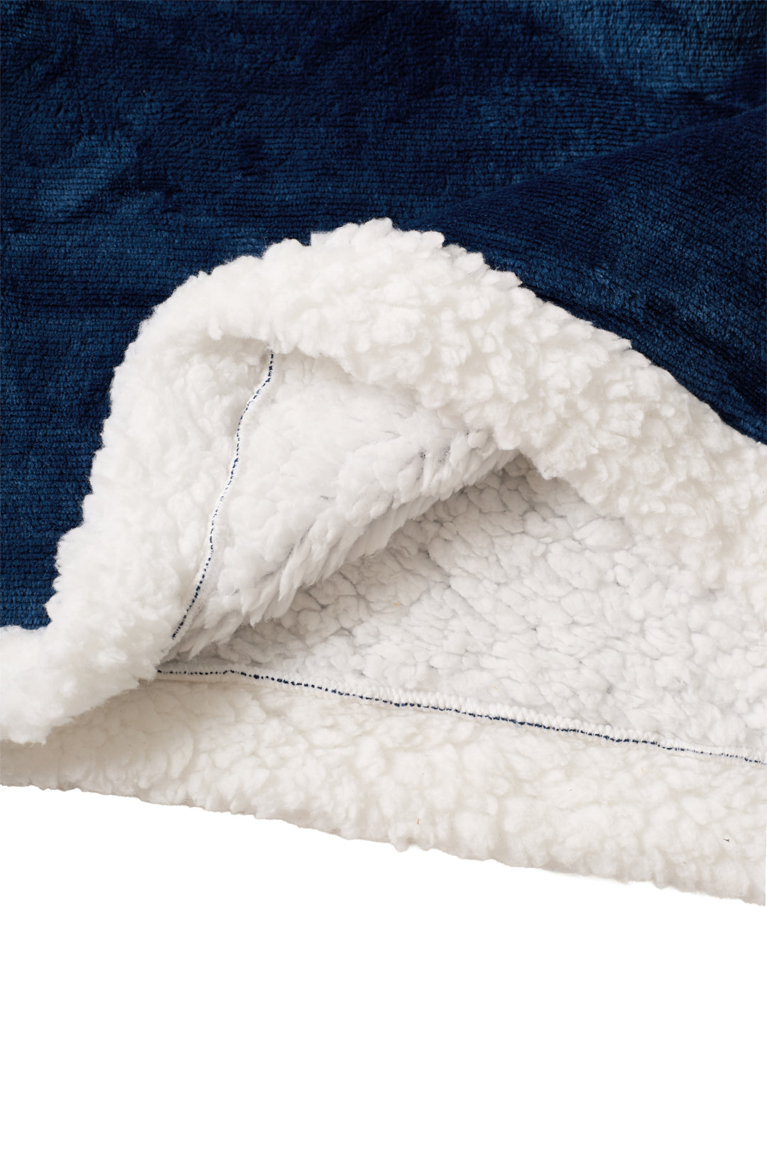 Tie Waist Big Pocket Fleece Lined Hooded Loungewear