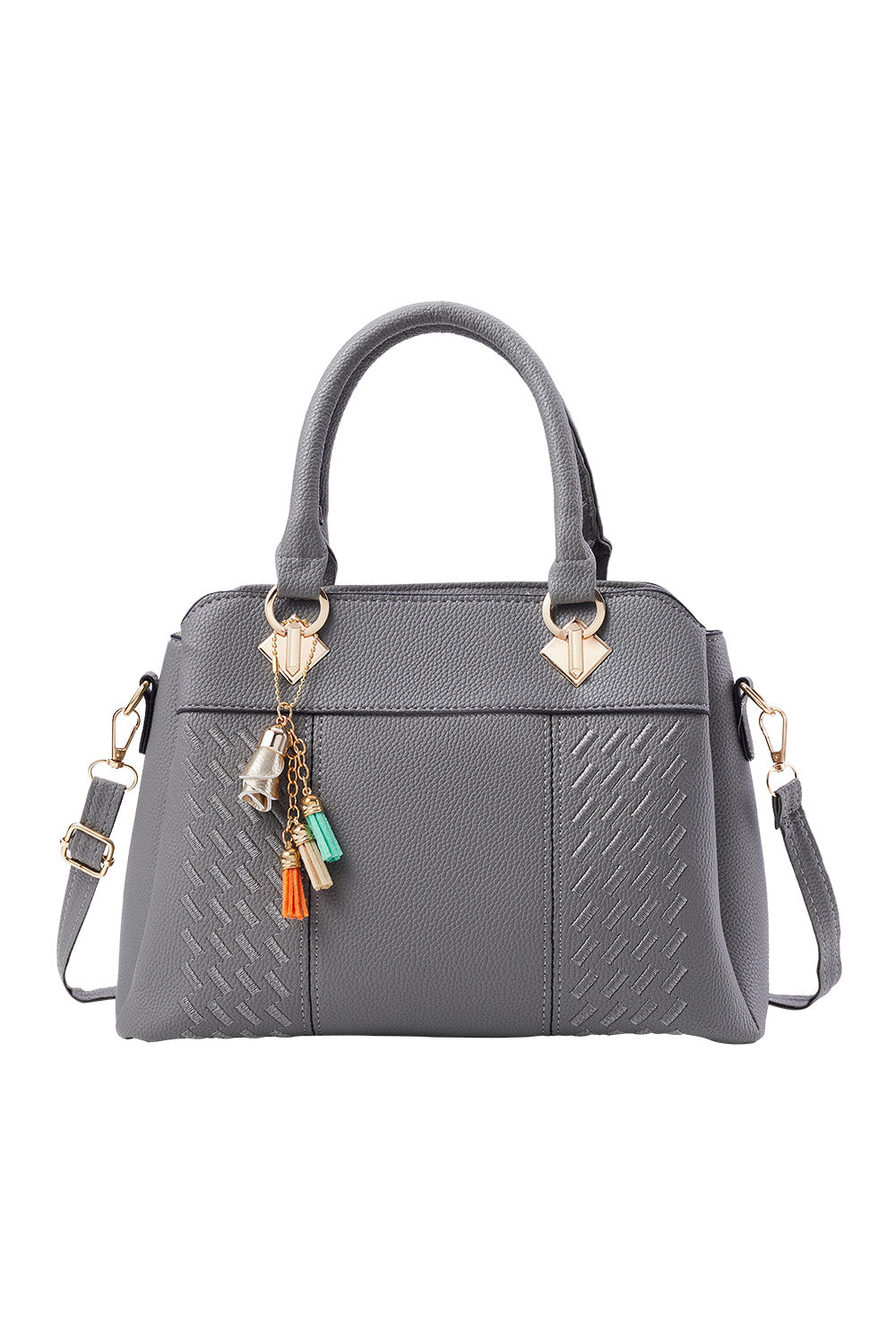 Large-capacity Tote Shoulder Bag with PU Leather