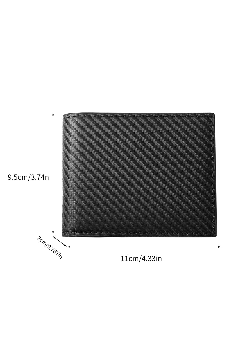 Leather Wallet with RFID Blocking Function