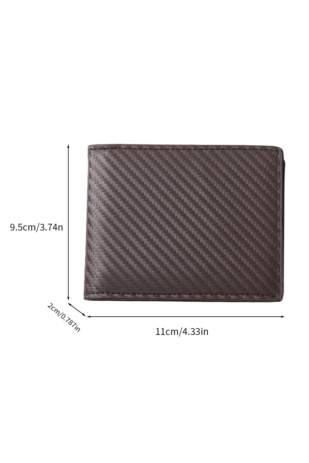 Leather Wallet with RFID Blocking Function