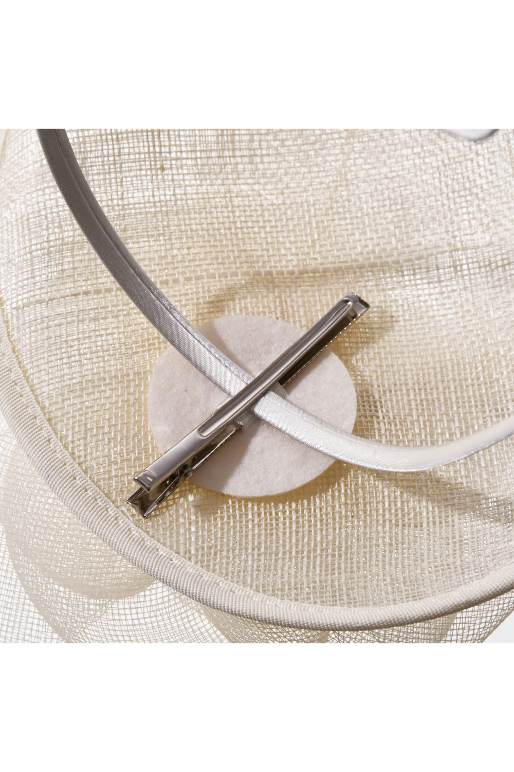 Feather Flower Mesh Fascinator