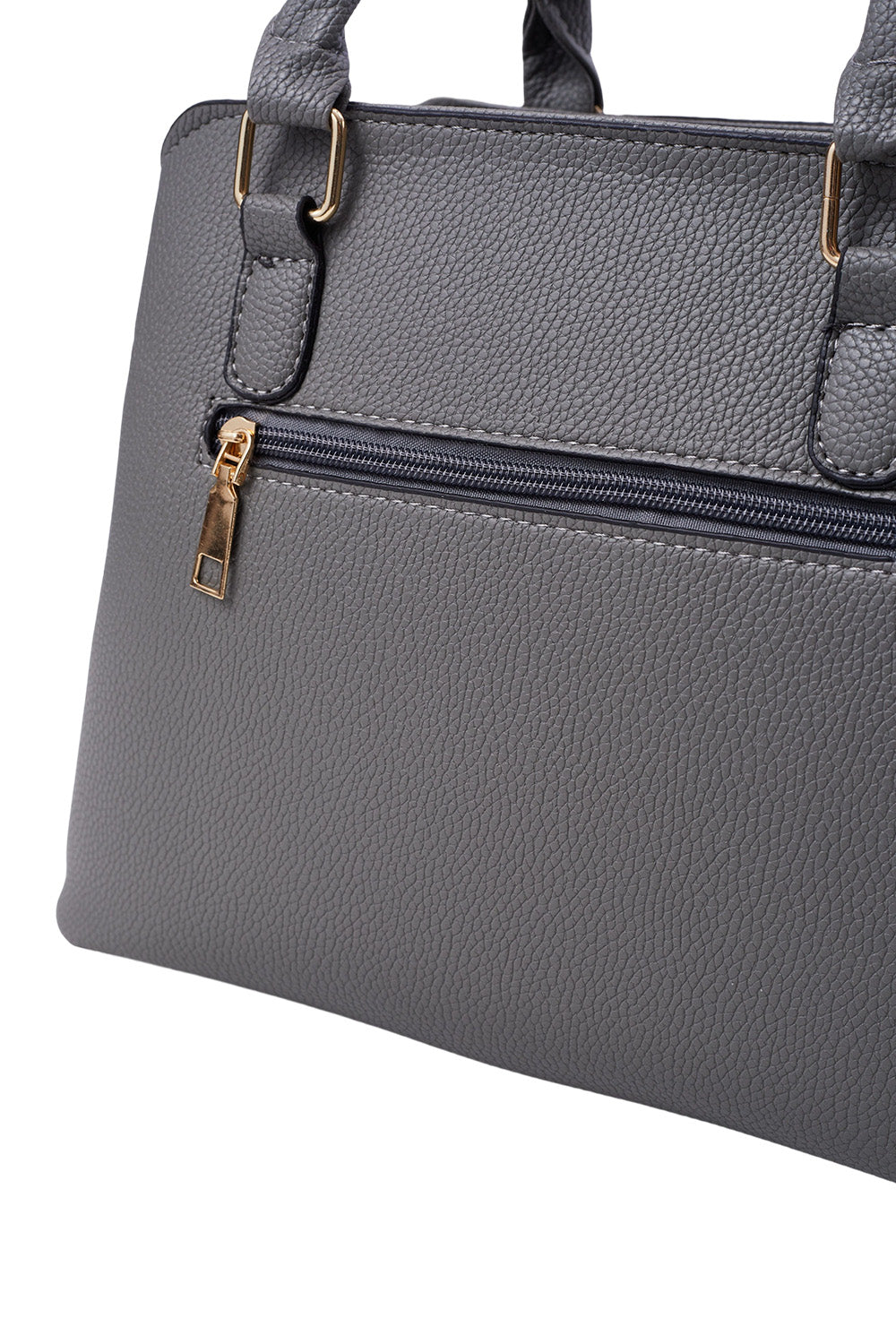 Large-capacity Tote Shoulder Bag with PU Leather