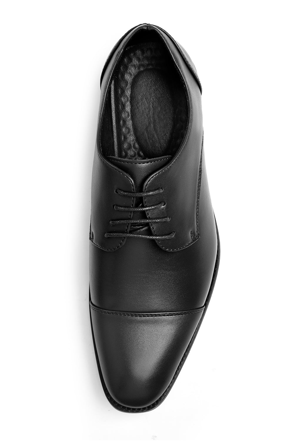 Dress Shoes in PU Leather with Pointed Toe Lace - up