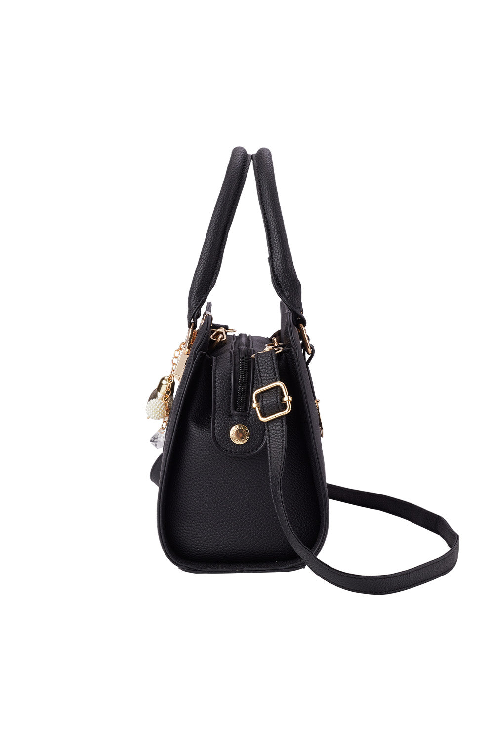 Fashionable Shoulder Tote Bag with Smooth PU Leather Material