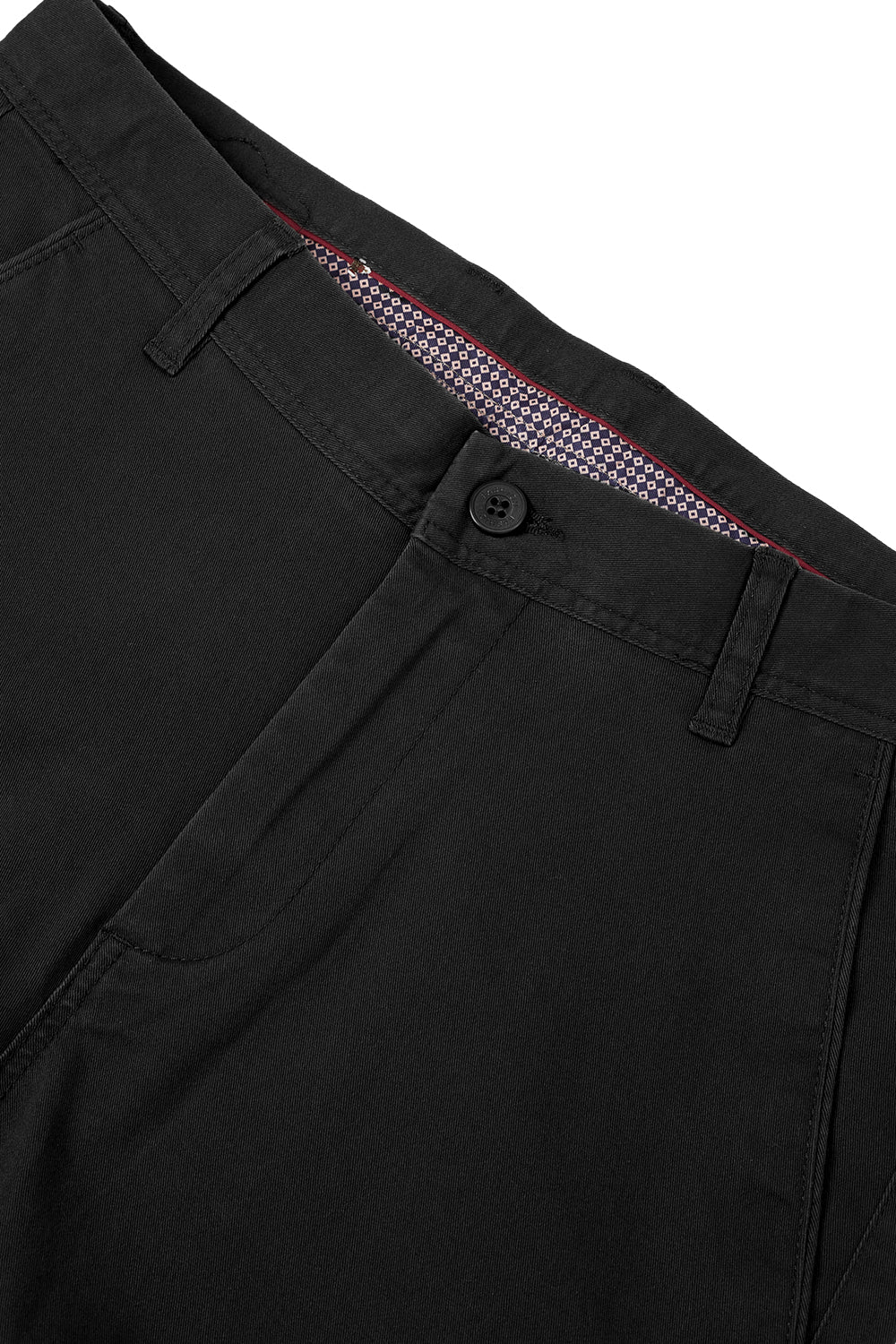 Straight Leg Chinos Trousers for Business Casual