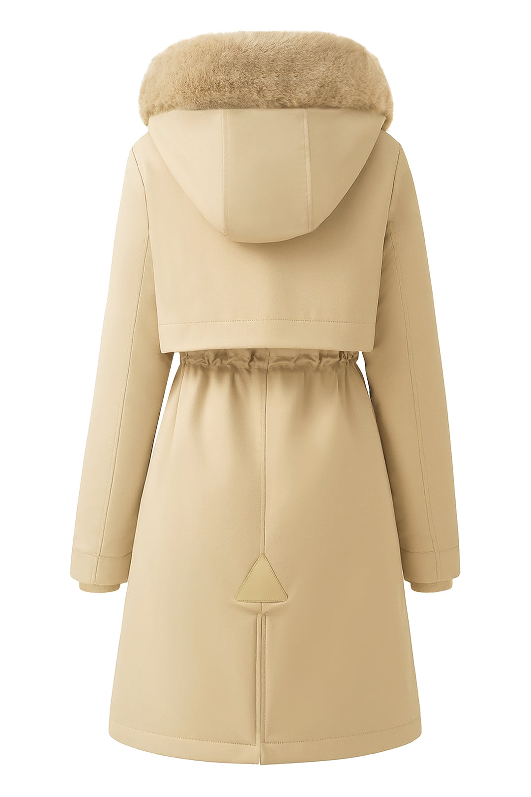 Fur Collar Slim Fit Stylish Warm Coat