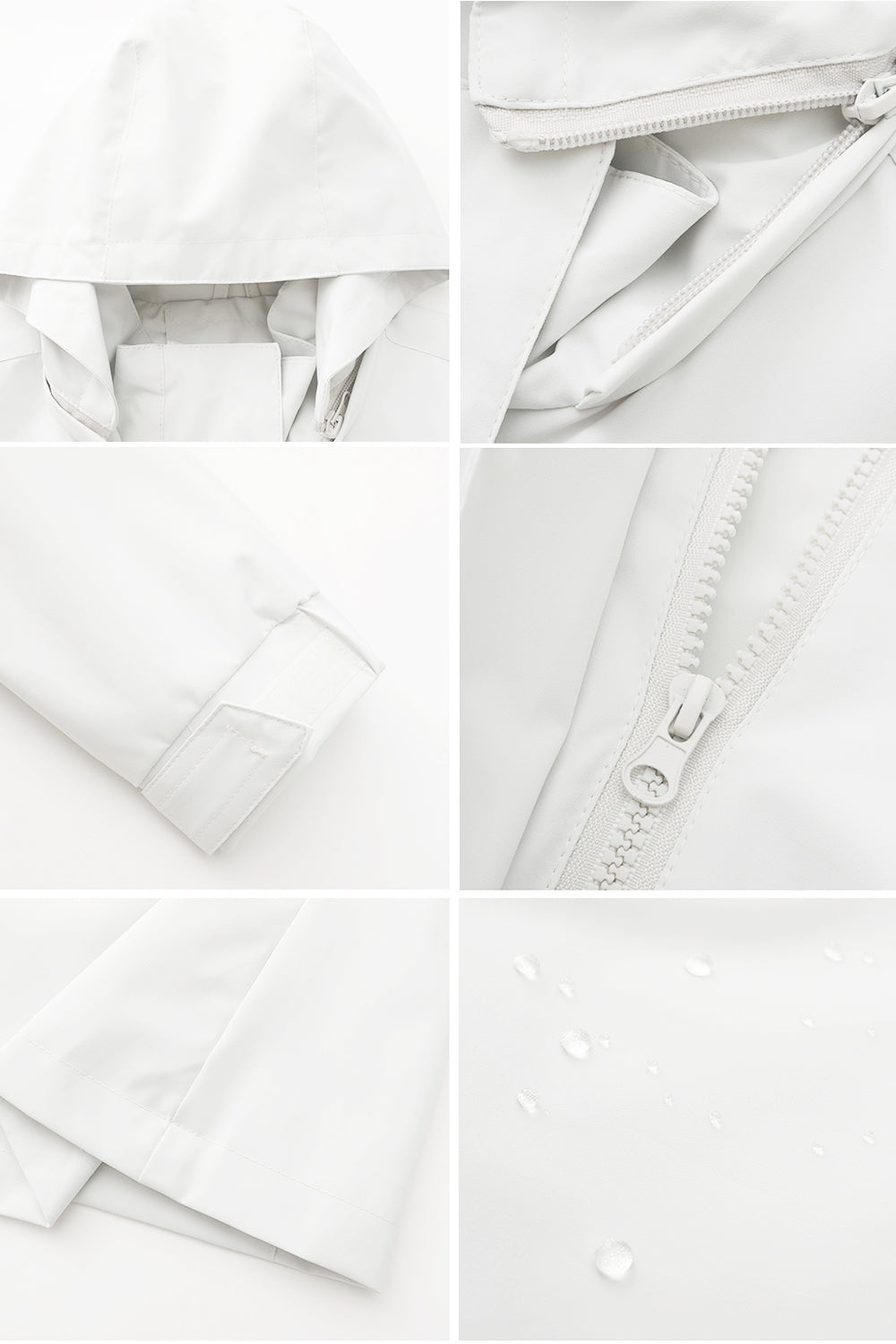 Midi windproof trench coat