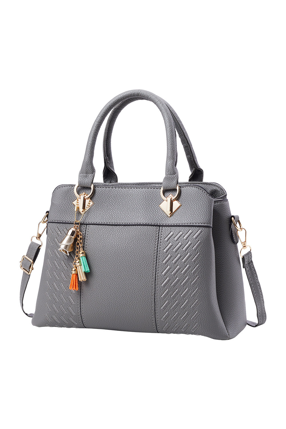 Large-capacity Tote Shoulder Bag with PU Leather