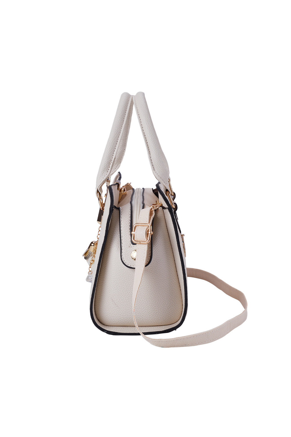 Fashion handbag with crocodile pattern design and PU material