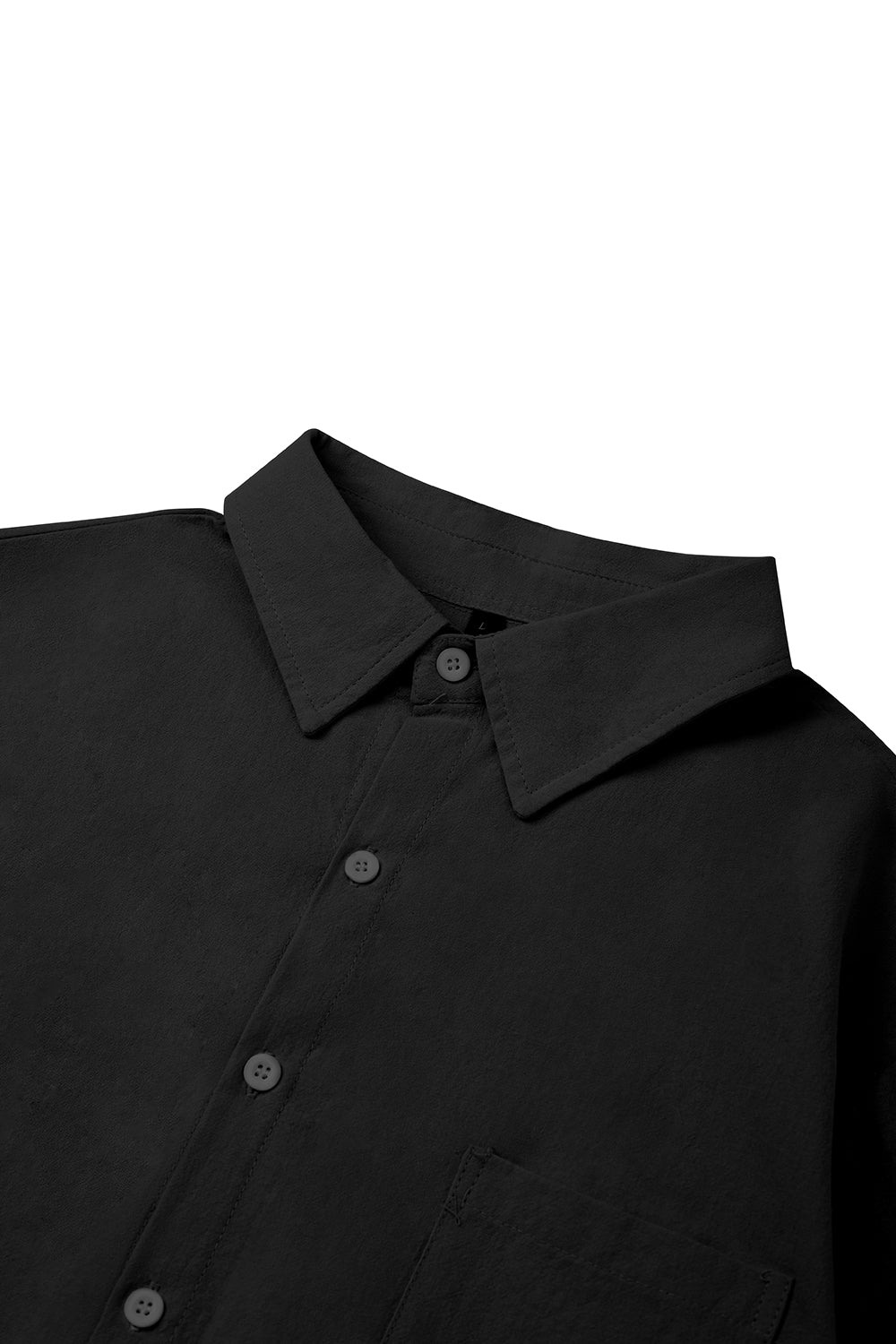 Men's Cotton Short sleeve Shirt in Solid Color