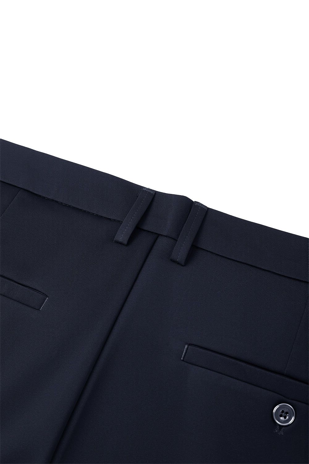 Casual Trousers in Loose Style with Hanging Sense