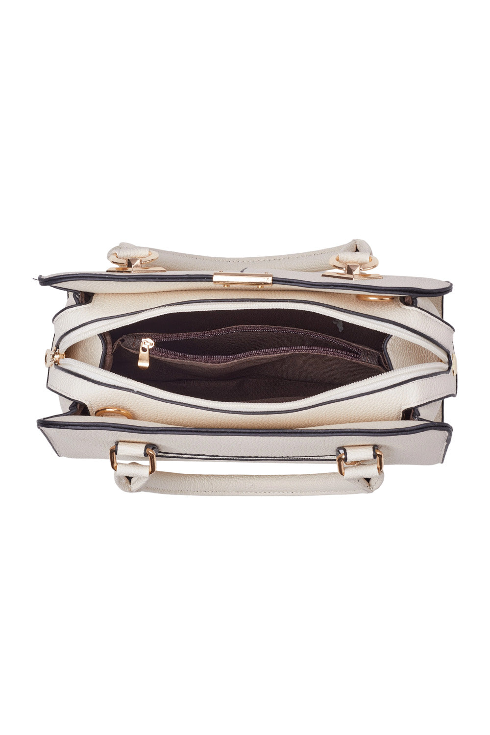 Fashionable Shoulder Tote Bag with Smooth PU Leather Material