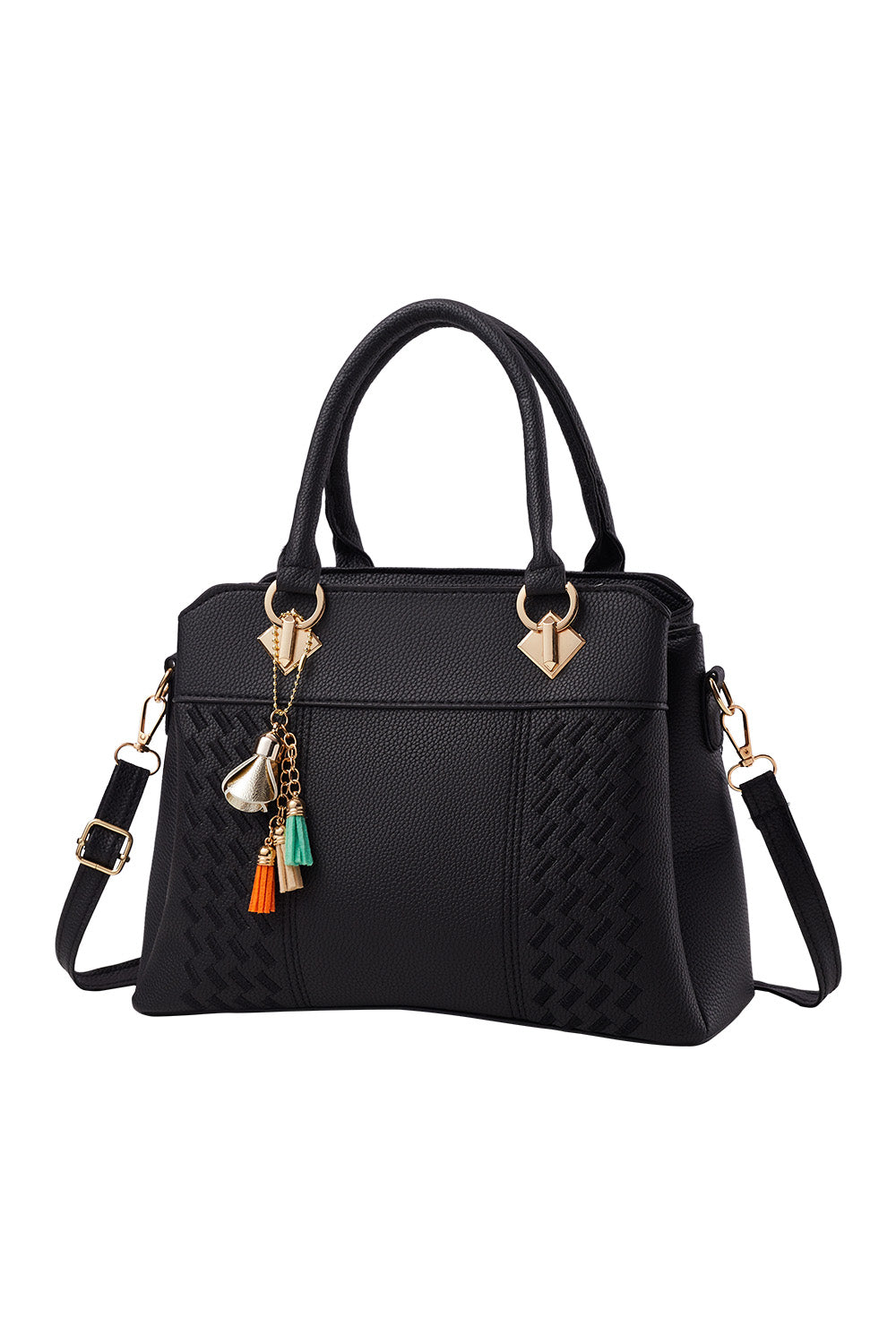 Large-capacity Tote Shoulder Bag with PU Leather