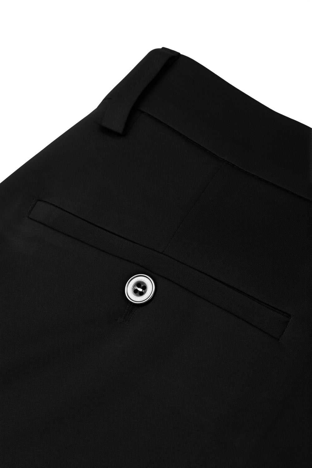 Casual Trousers in Loose Style with Hanging Sense