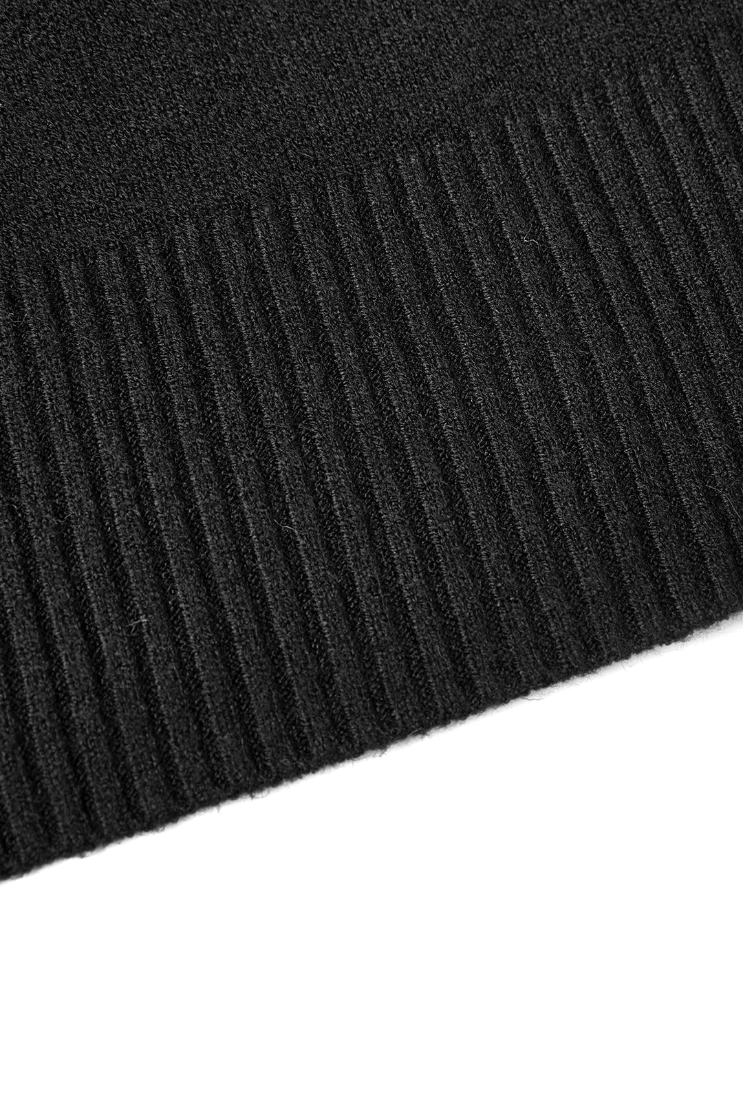 V-Neck Single Breasted Knit Cardigan