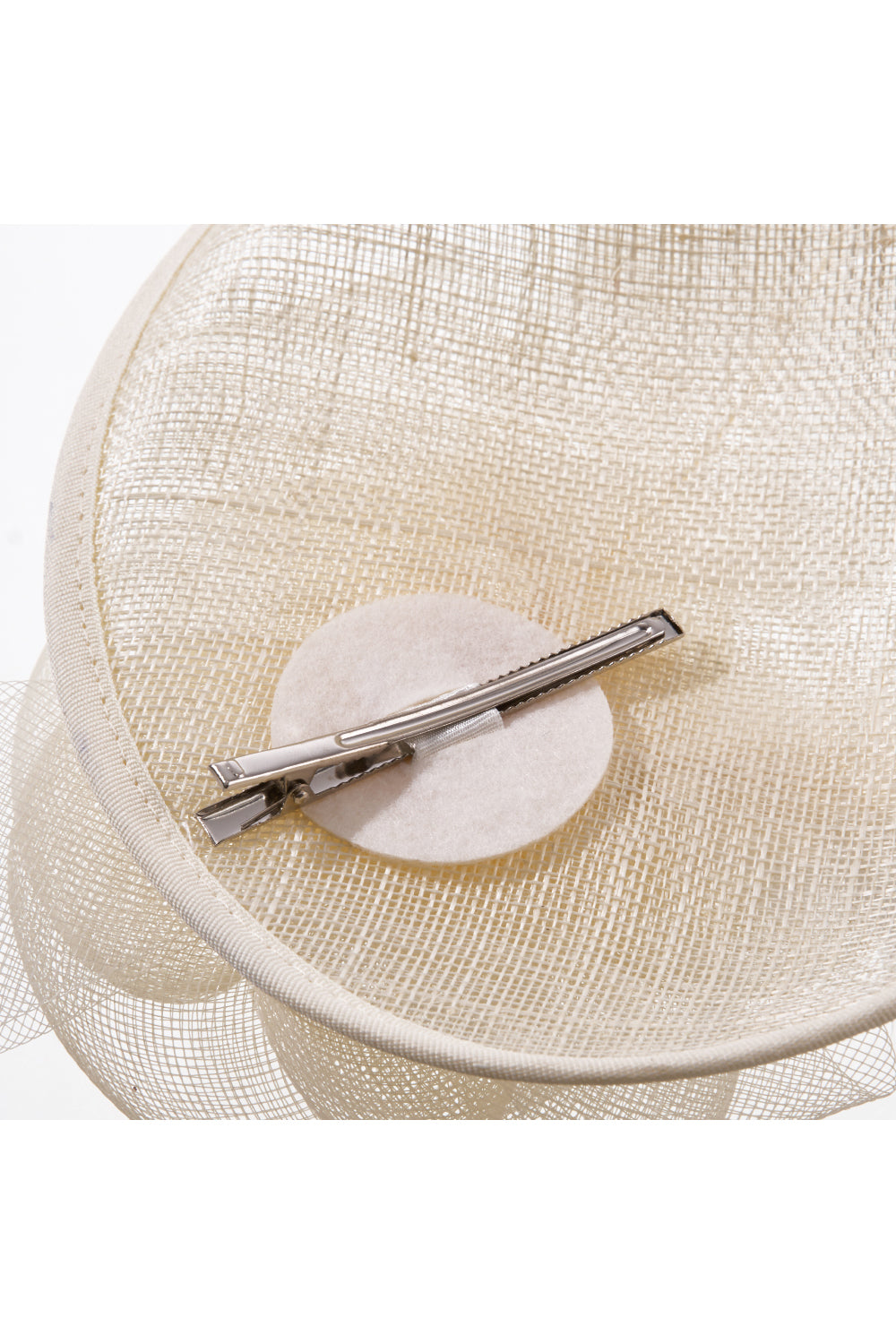 Feather Flower Mesh Fascinator