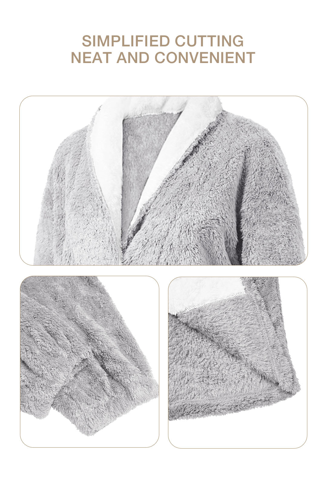 Buttoned Ultra-Soft Fleece Loungewear Set