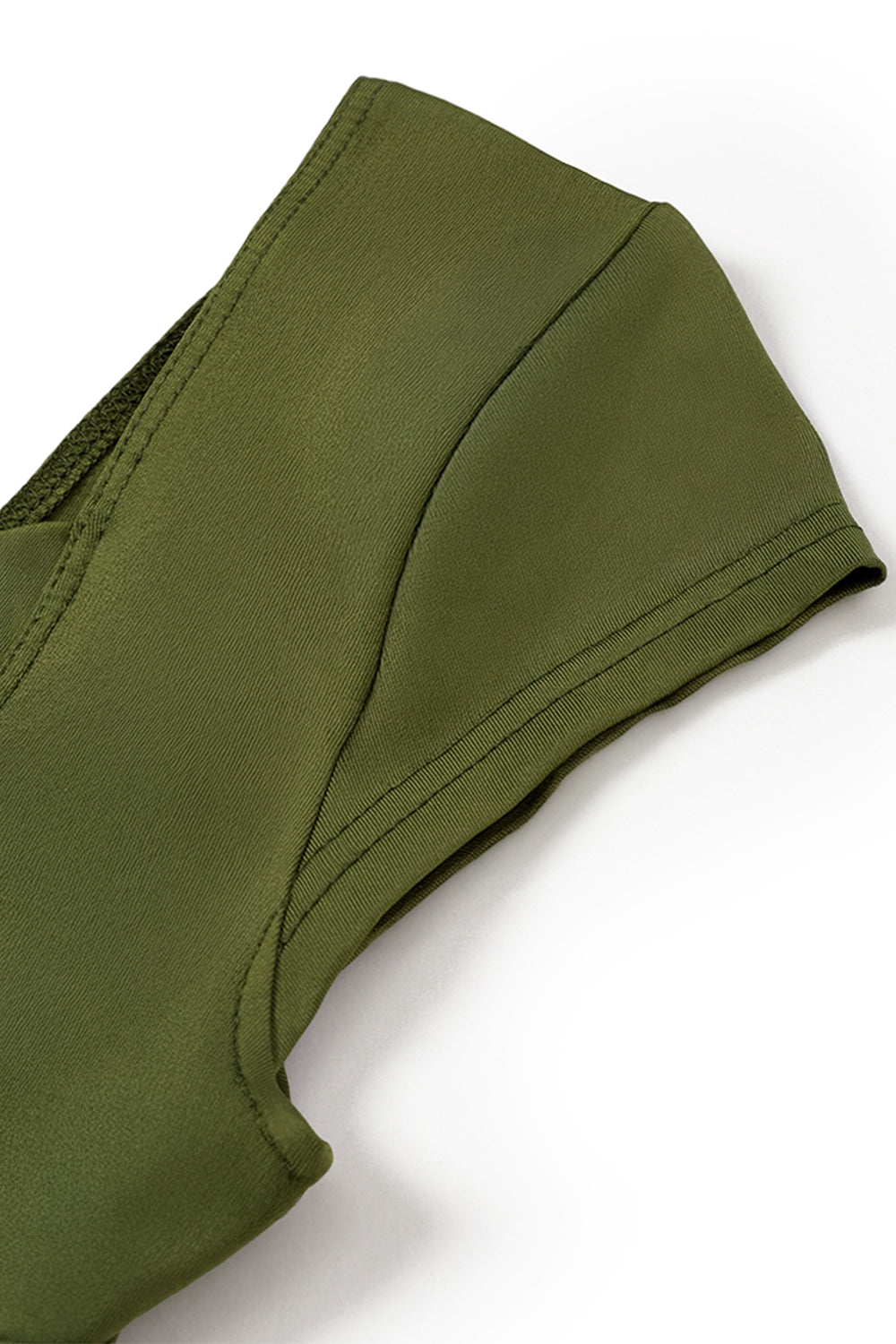 V - neck Sleeveless Top with an Open Back: Casual and Sexy