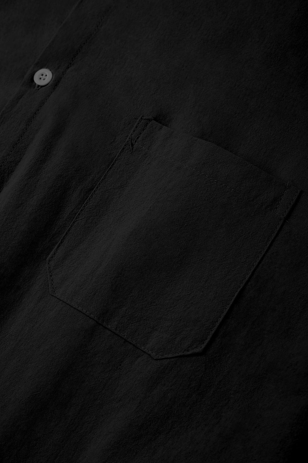 Men's Cotton Short sleeve Shirt in Solid Color