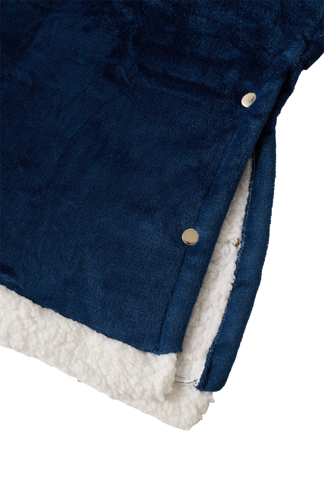 Tie Waist Big Pocket Fleece Lined Hooded Loungewear