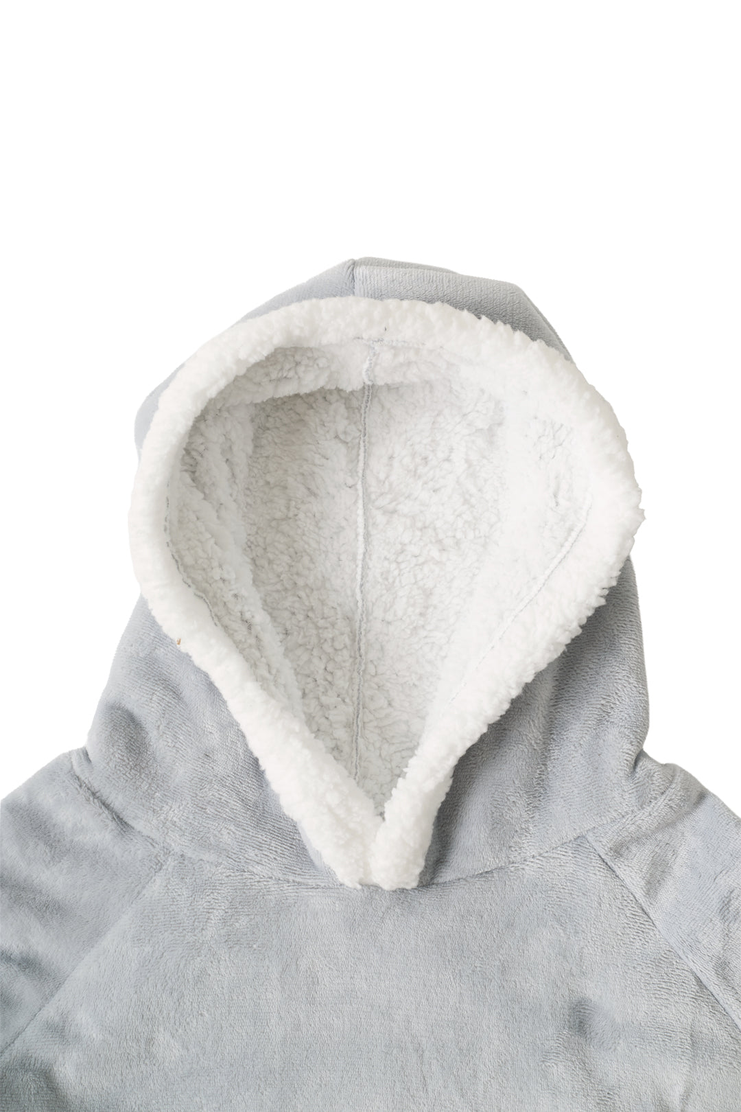 Tie Waist Big Pocket Fleece Lined Hooded Loungewear