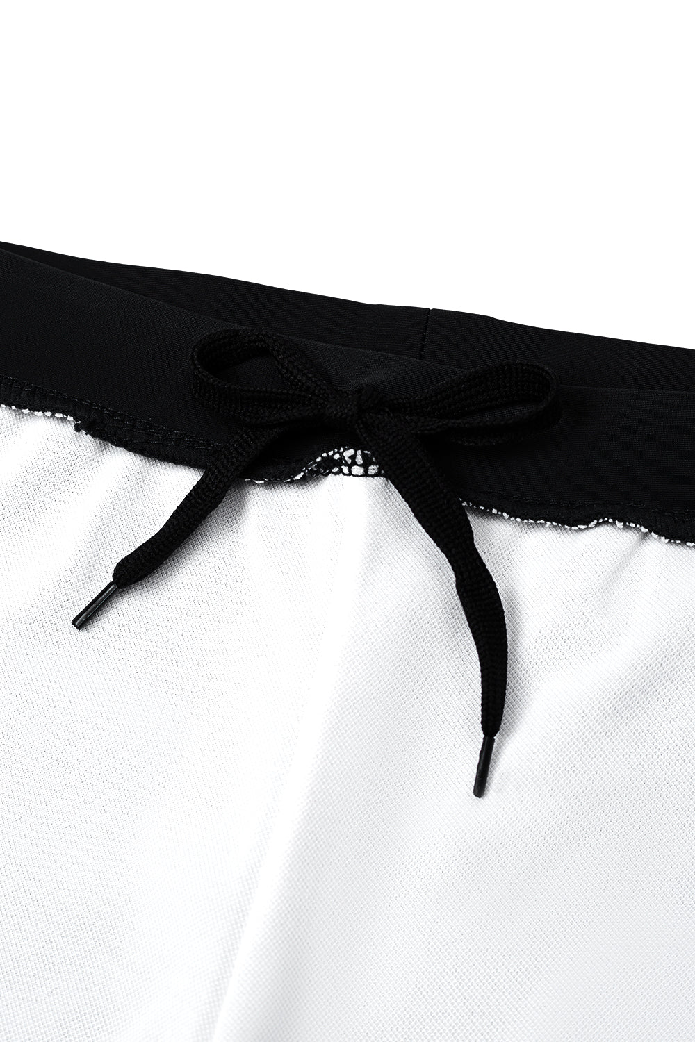 Men's Swim Shorts with Side Colorful Lines