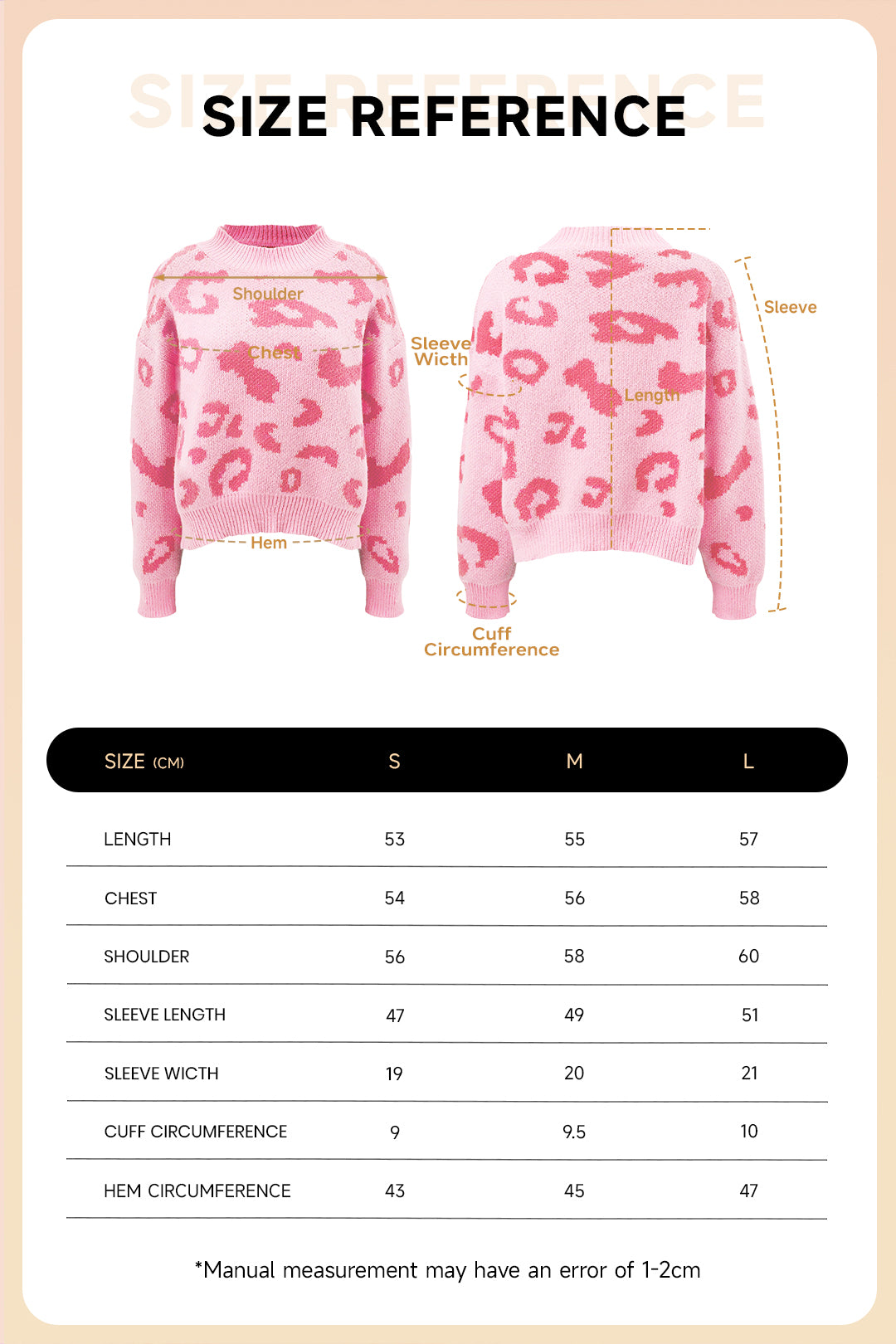 Leopard Print High Neck Jumper