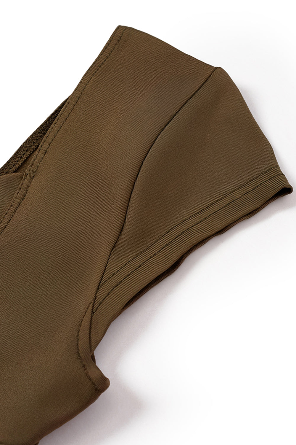 V - neck Sleeveless Top with an Open Back: Casual and Sexy