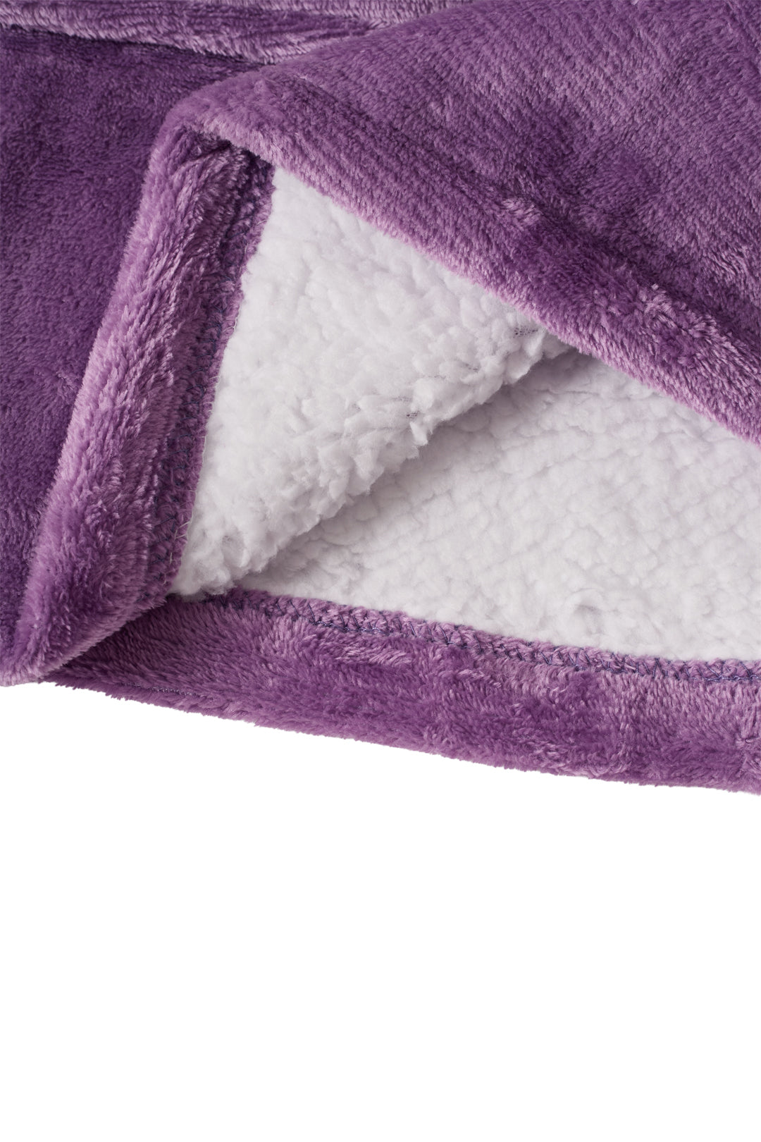 Zip Neck Fleece Dressing Gown