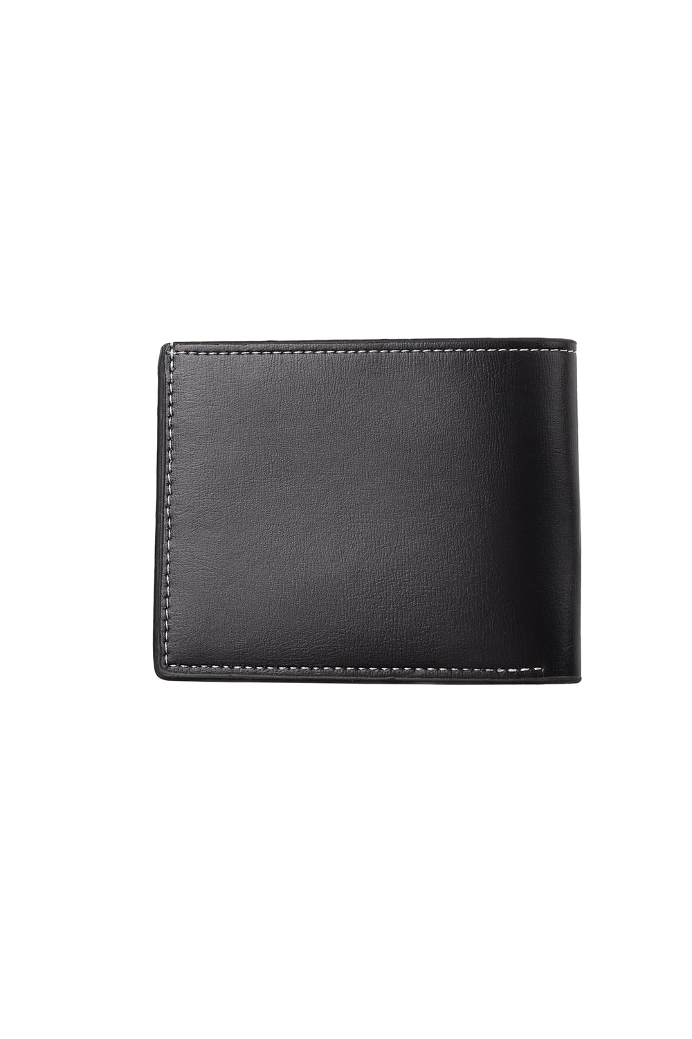 Leather Bi - fold Wallet in Short - horizontal