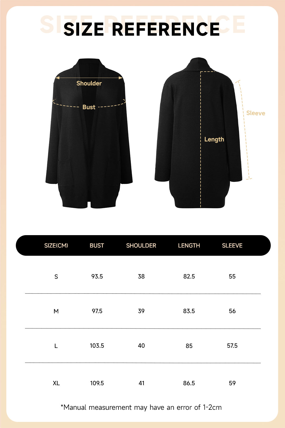 Knit Open Front Cardigan