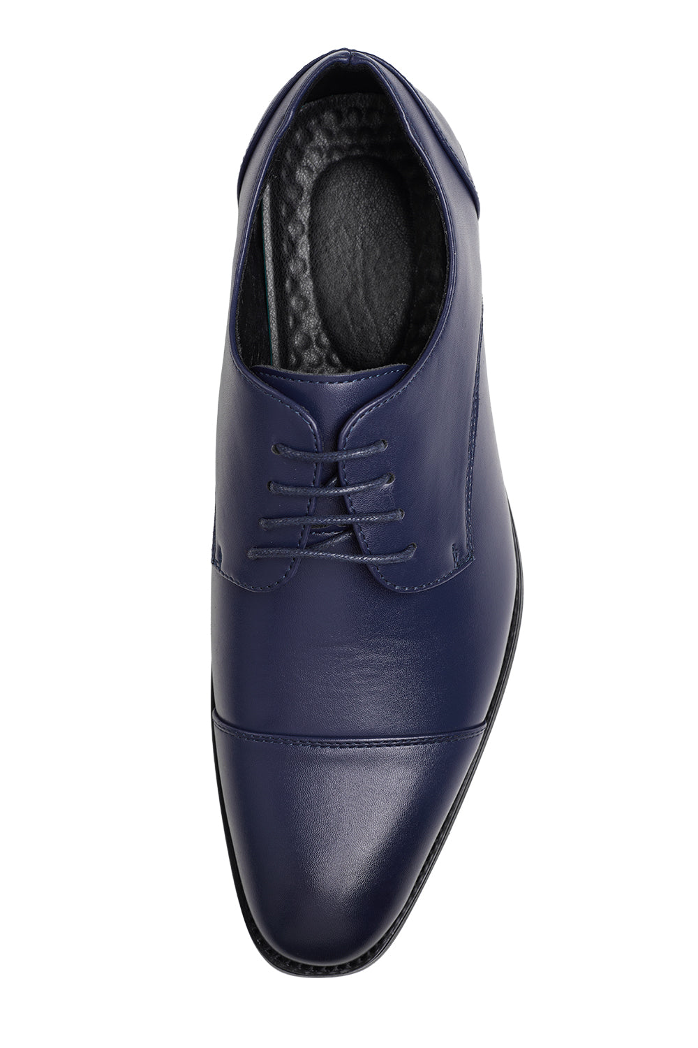 Dress Shoes in PU Leather with Pointed Toe Lace - up