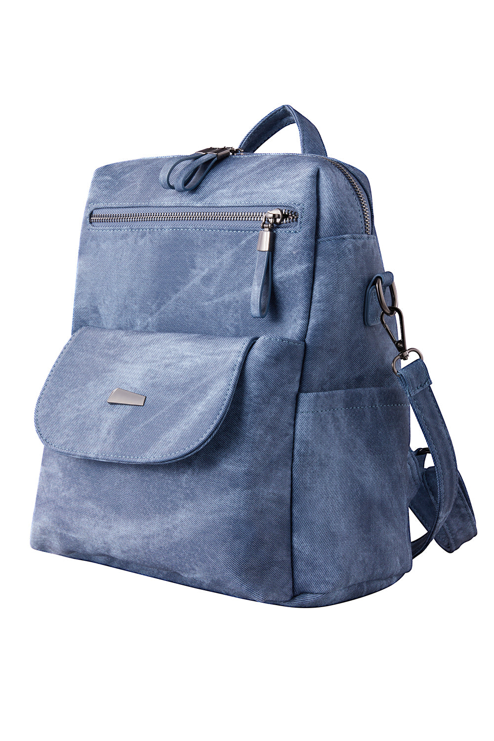 Vintage PU Leather Backpack