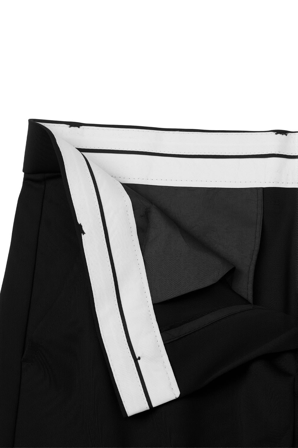 Casual Trousers in Loose Style with Hanging Sense