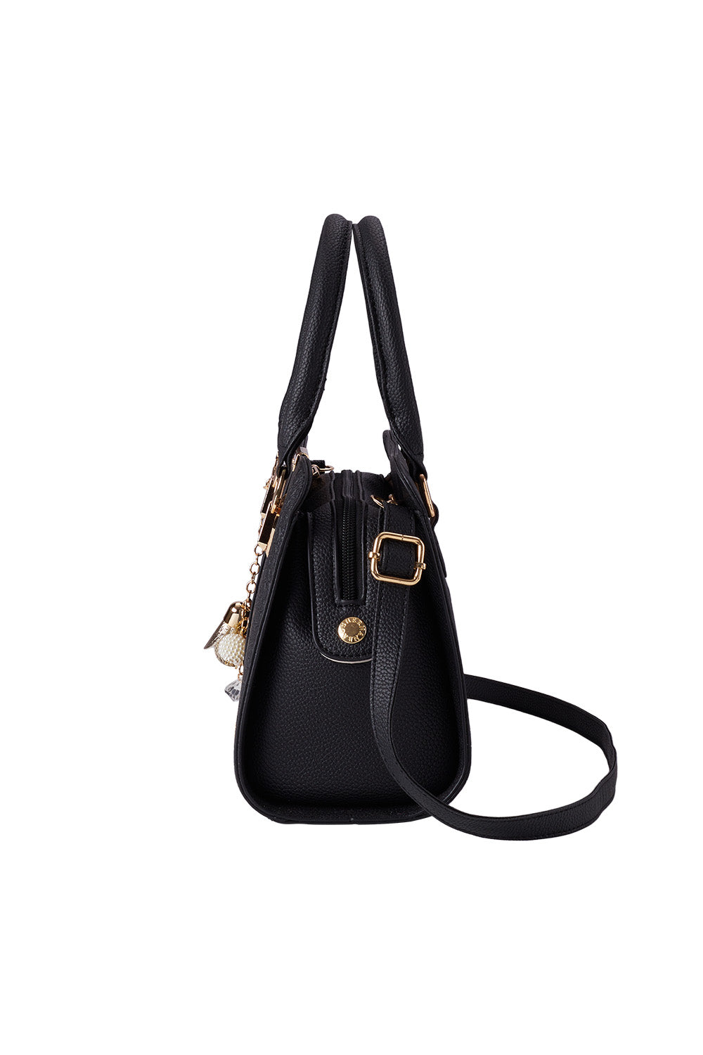 Fashion handbag with crocodile pattern design and PU material