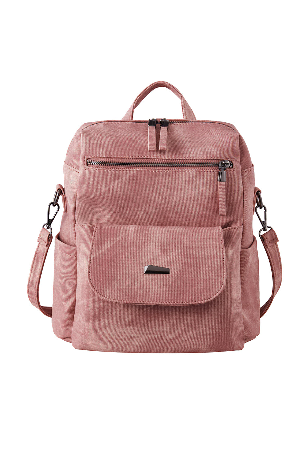Vintage PU Leather Backpack