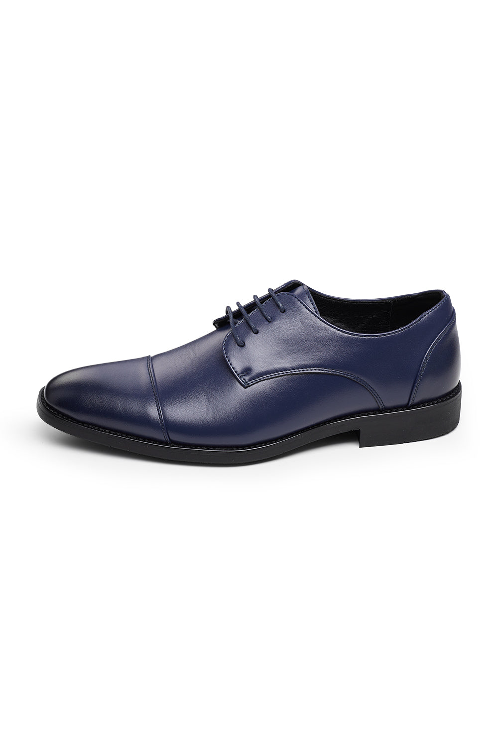 Dress Shoes in PU Leather with Pointed Toe Lace - up