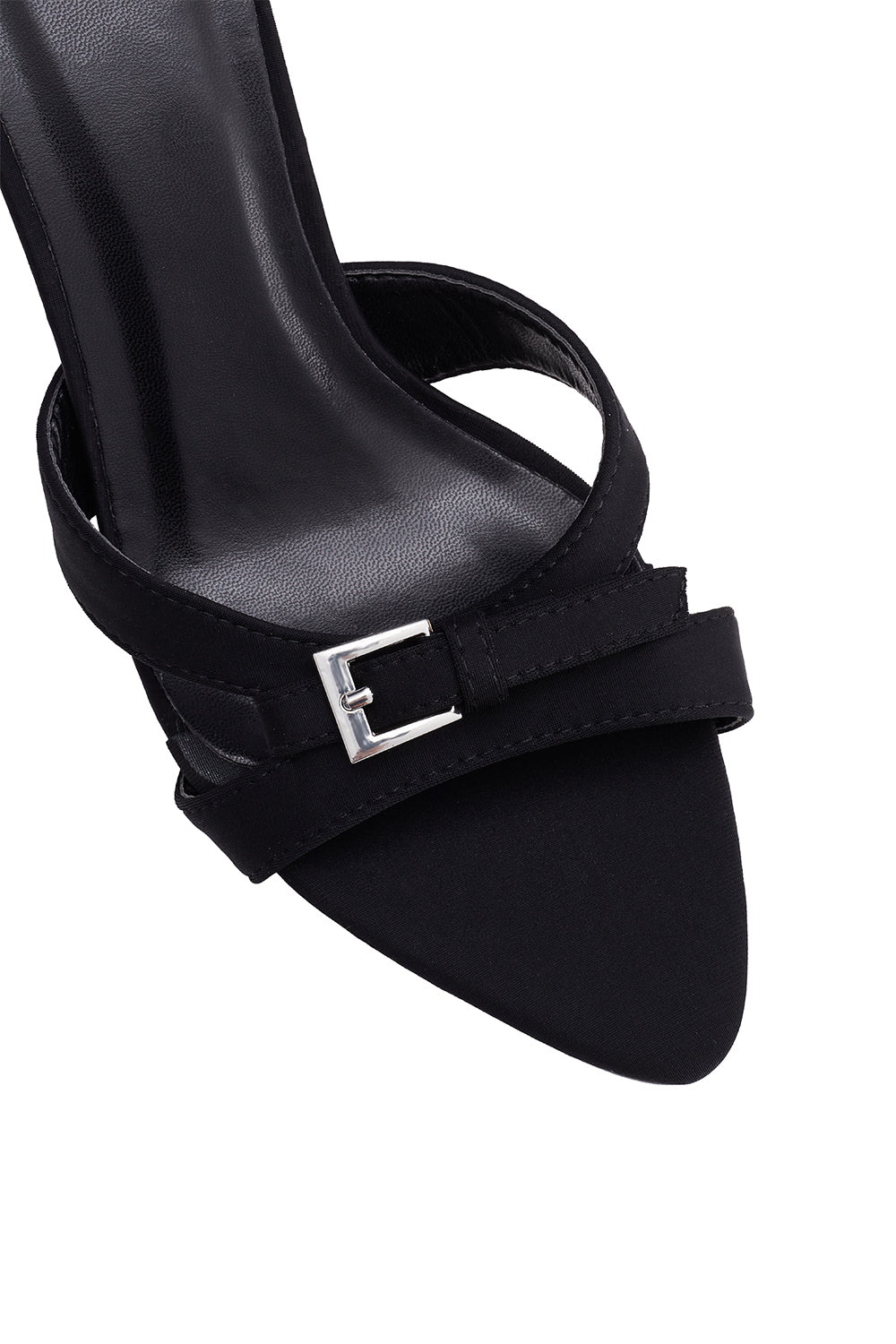 Simple High - heeled Sandals With Thin Heels and Pointed Toes