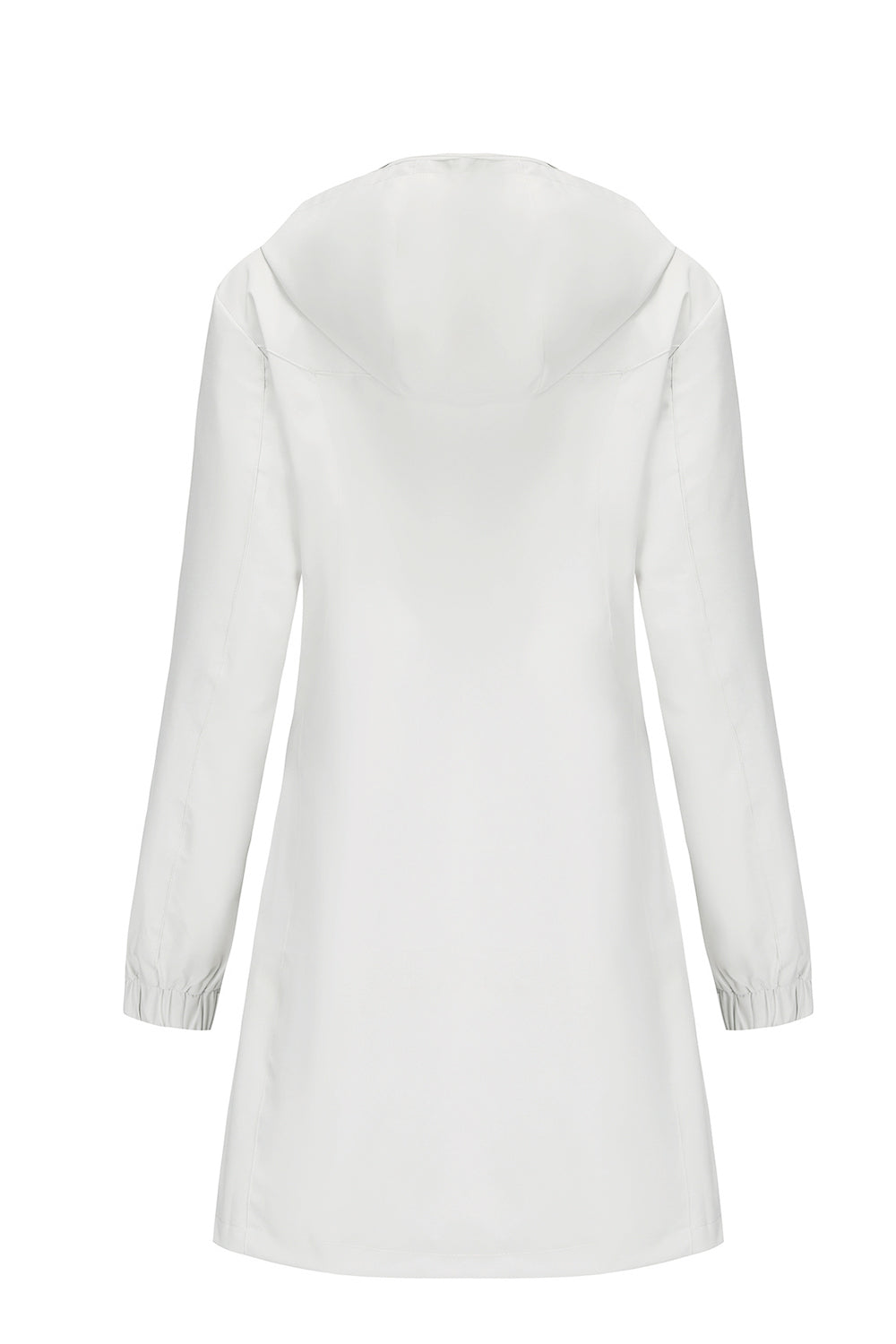 Midi windproof trench coat